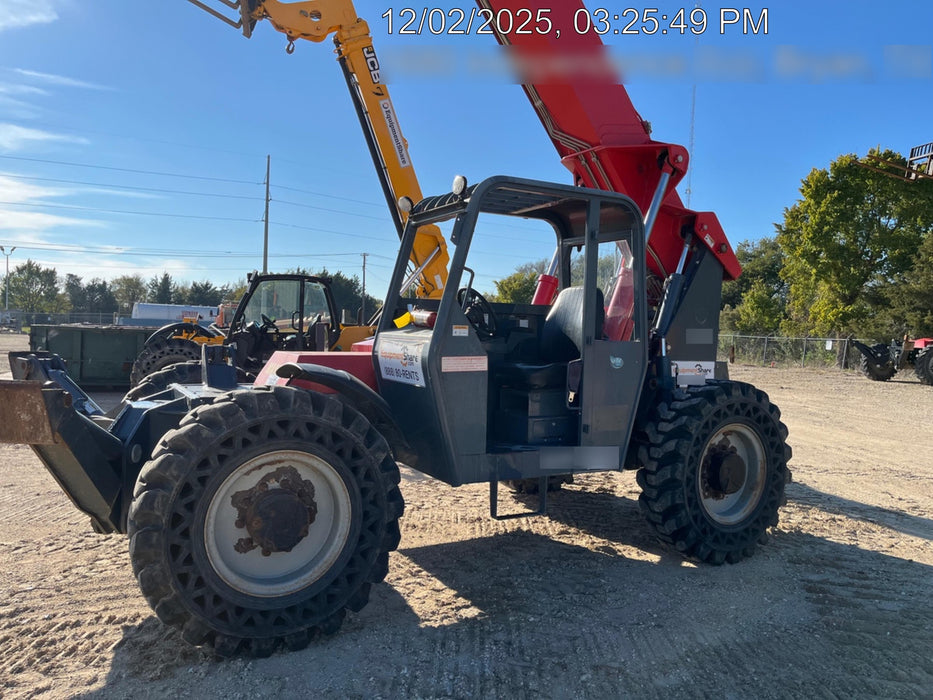 2018 Manitou MTA10055 MTA10055 - 120 HP T4, Canopy, Worklights/Strobe, Beacon, 66" Carriage, 60" Forks, Solid Tires, Lift Hook, Aux Hydraulics