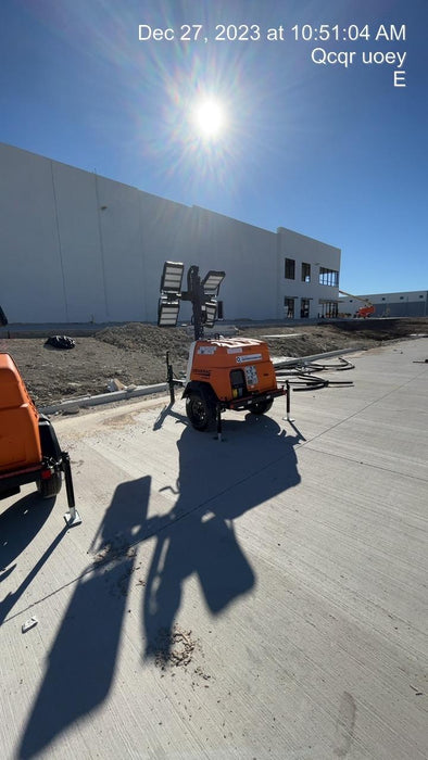 2023 Generac MLT2 Diesel, Flex Switch 120V Input, Powerzone Controller, 
(4) 320W LED Lights, 4kW Generator, 39.9 Gal Fuel Tank, 2" Ball, T3