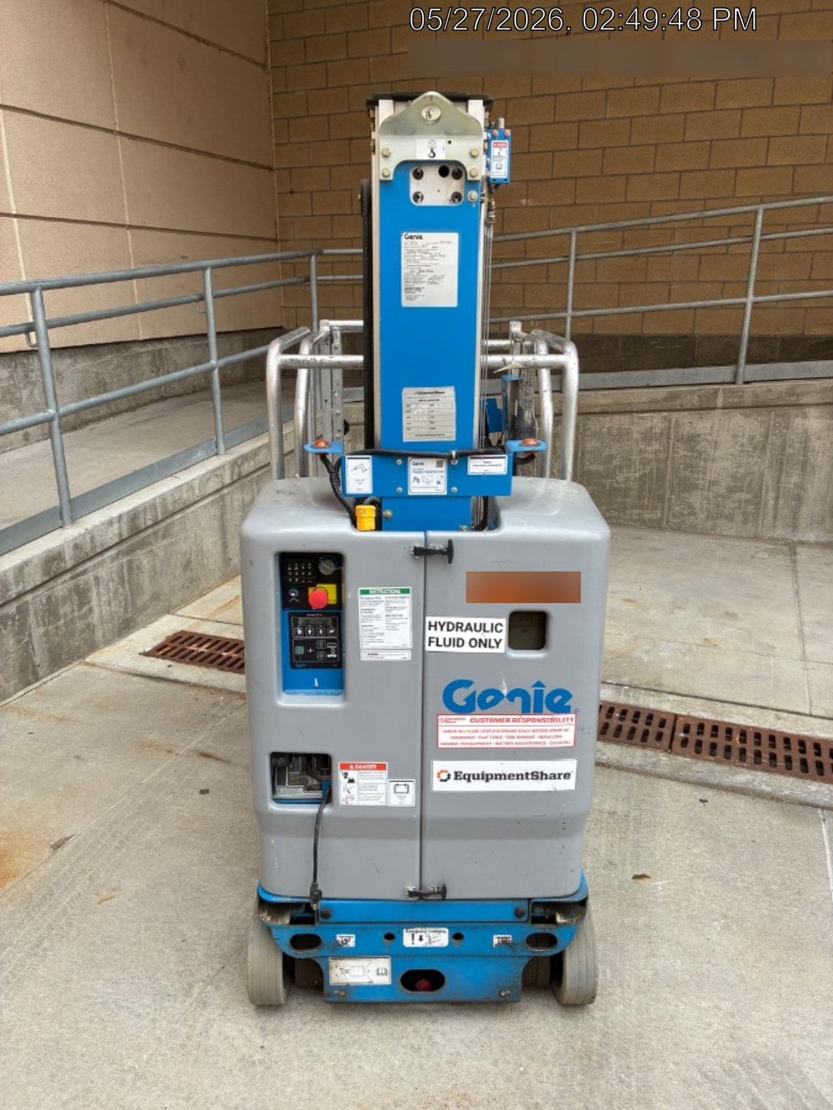 2019 GENIE GR-20