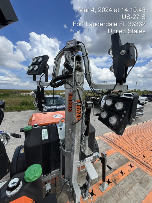 2023 Wanco WLTT-4MM4K Diesel, Deep Sea Controller, Shore Power Plug, Auto Start, (4) 350W LED Floodlights, 4kW Generator, 60 Gal Fuel Tank, 2" Ball, T3