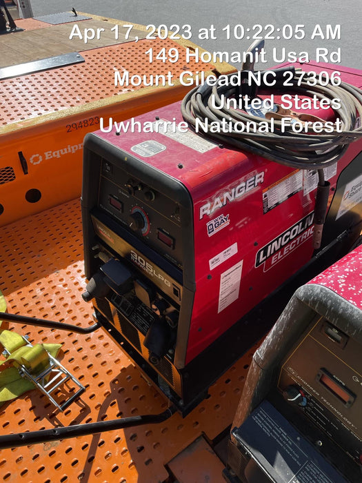 2021 Lincoln Electric Ranger 305 LPG K3430-1, Ranger 305 LPG, Undercarriage, Tank Holder & Strap, 10kw AC Gen, 25hp Kohler LPG Eng