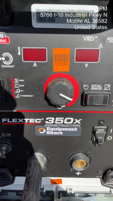 2023 LINCOLN ELECTRIC FLEXTEC 350X