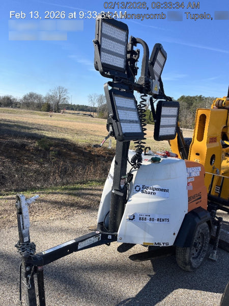 2024 Generac MLT2 Diesel, Flex Switch 120V Input, Powerzone Controller, 
(4) 320W LED Lights, 4kW Generator, 39.9 Gal Fuel Tank, 2" Ball, T3