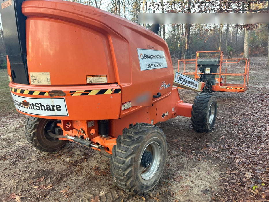 2020 JLG 400S Deutz Diesel, 4wd, FF Tires, Inward Self Closing Gate, Tool Tray, Beacon, 7.5kW Generator