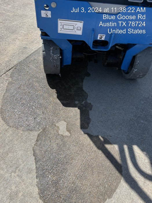 2020 Genie GS-1930 Solid Non Marking Tires, Beacon, Folding rails with half height swing gate