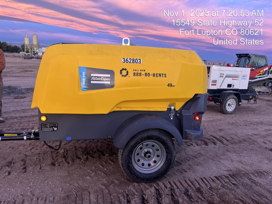 2023 ATLAS COPCO XAS188 CWK