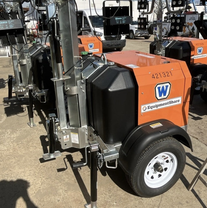 2024 Wanco WLTT-4MM4K Diesel, Deep Sea Controller, Shore Power Plug, Auto Start, (4) 350W LED Floodlights, 4kW Generator, 60 Gal Fuel Tank, 2" Ball, T3