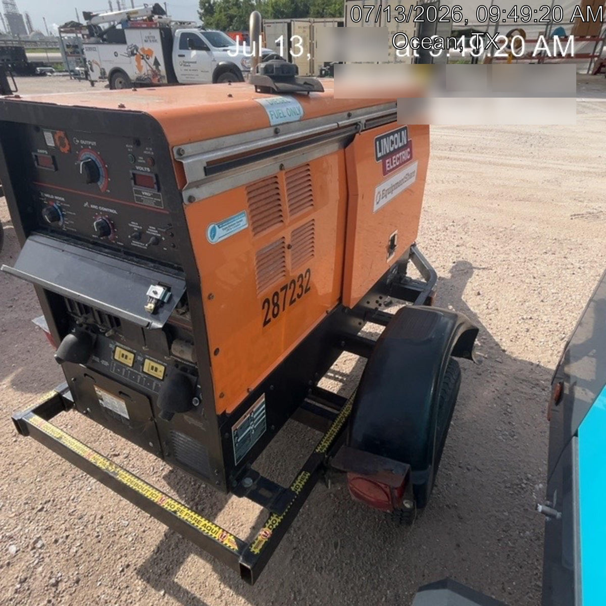2022 Lincoln Electric LE400 Kubota V1505, Trlr, Cable Rack, Light Kit, ES Decals, T3
