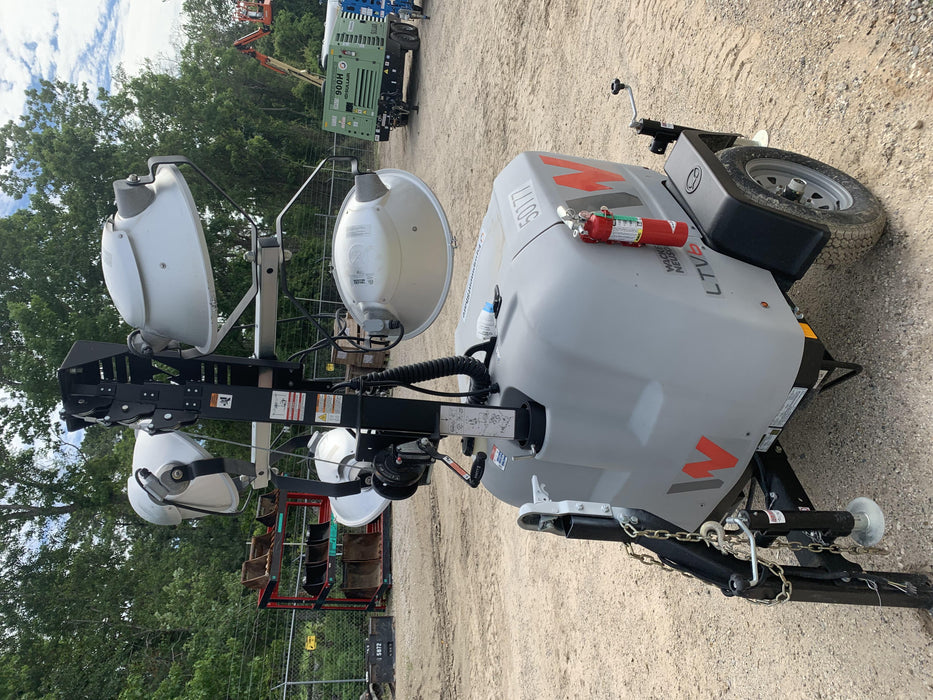 2019 Wacker Neuson LTV6L-MH Mobile Light Tower w/Fuel Level Sensor Installed