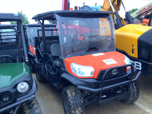 2021 Kubota RTV-X1140W-H Plastic Canopy, Windshield Acrylic Clear, LED Strobe Light, Wire Harness Kit, Back up Alarm