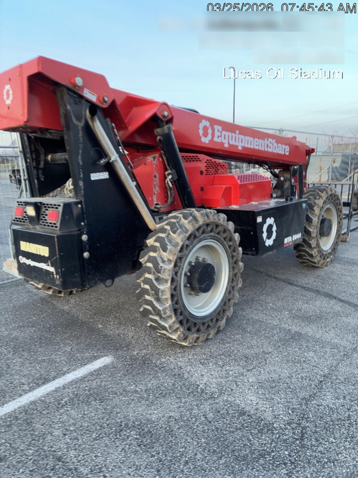 2020 Manitou MTA8044 Cab/Heat/Air, Solid Tires, Work Lights, Beacon, Aux Hydraulics, Back up Alarm, Lifting Eye, Mirrors, ES Keypad