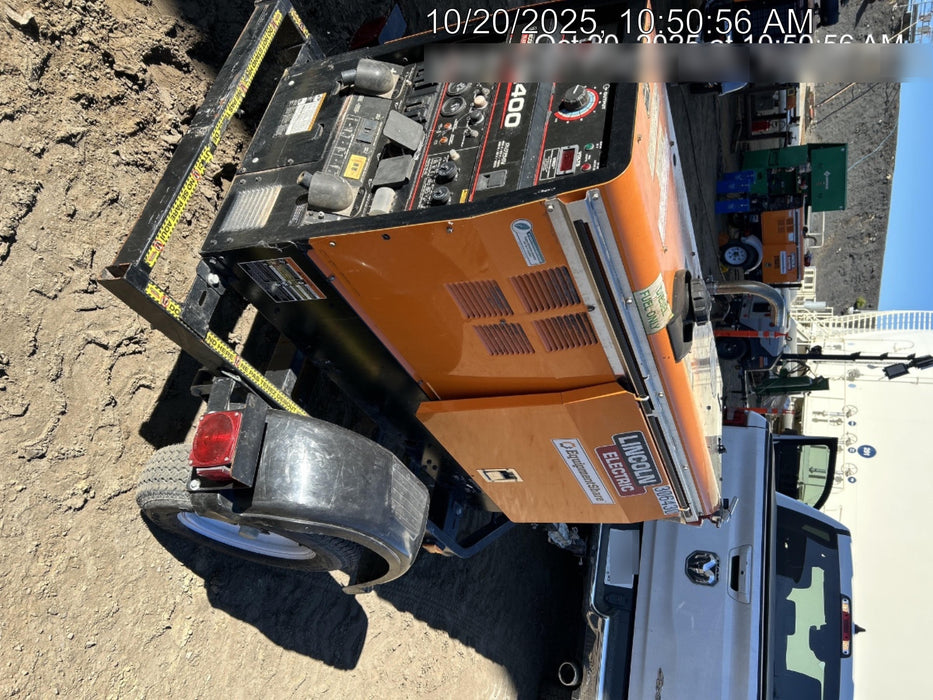 2023 Lincoln Electric LE400 Kubota V1505, Trlr, Cable Rack, Light Kit, ES Decals, T3