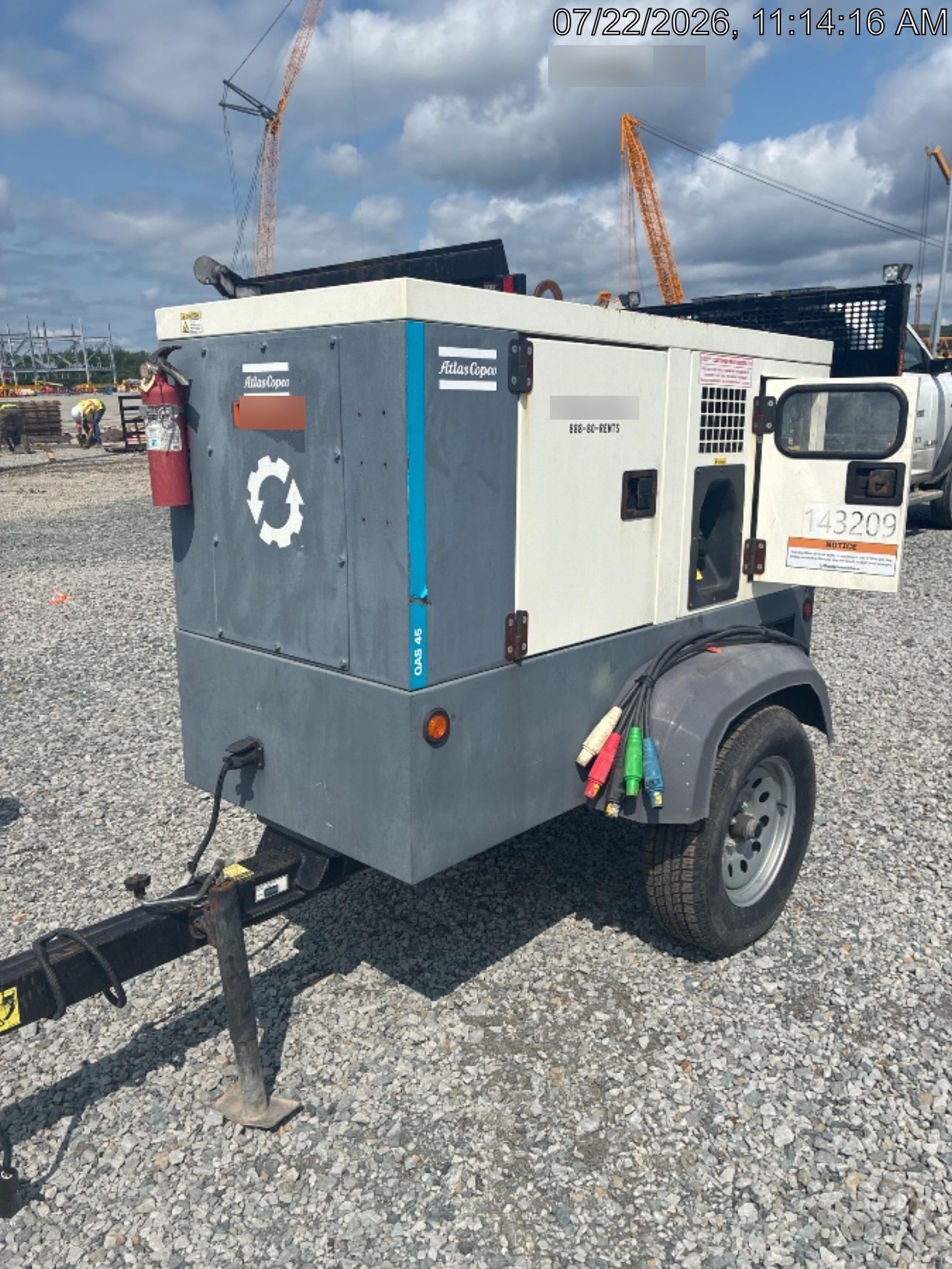 2021 ATLAS COPCO QAS45 CWK