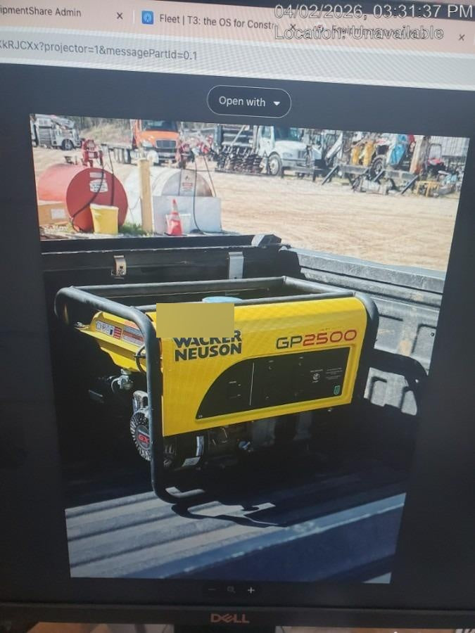 2018 WACKER NEUSON GP2500A