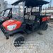 2022 Kubota RTV-X1140W-H Plastic Canopy, Windshield Acrylic Clear, LED Strobe Light, Wire Harness Kit, Back up Alarm