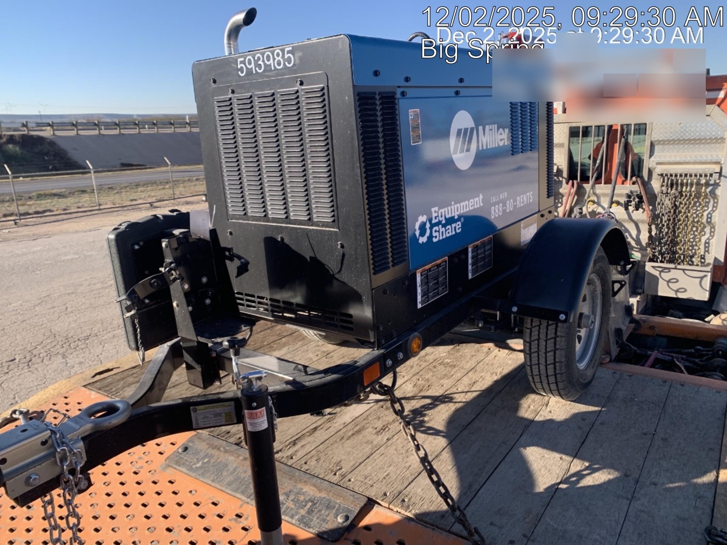 2025 MILLER ELECTRIC BIG BLUE 400