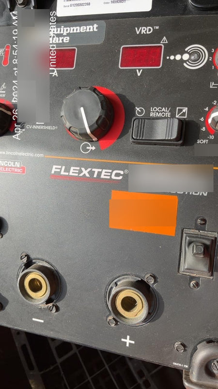 2020 LINCOLN ELECTRIC FLEXTEC 350X