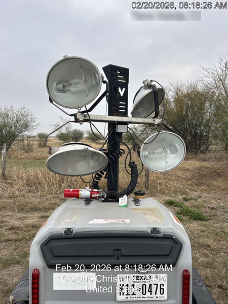 Wacker Neuson LTV6K-MH Power mast, 1100W MH, Fuel Sensors, Wiring Harness