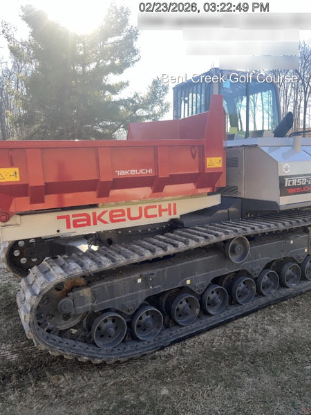 2025 TAKEUCHI TCR 50-2CR