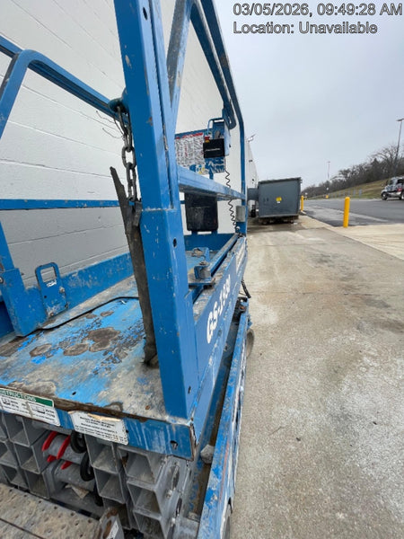 2019 Genie GS-1930 Fixed Rails with Chain Entry