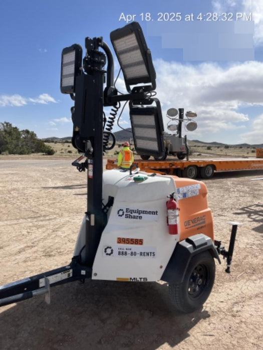 2024 Generac MLT2 Diesel, Flex Switch 120V Input, Powerzone Controller, 
(4) 320W LED Lights, 4kW Generator, 39.9 Gal Fuel Tank, 2" Ball, T3