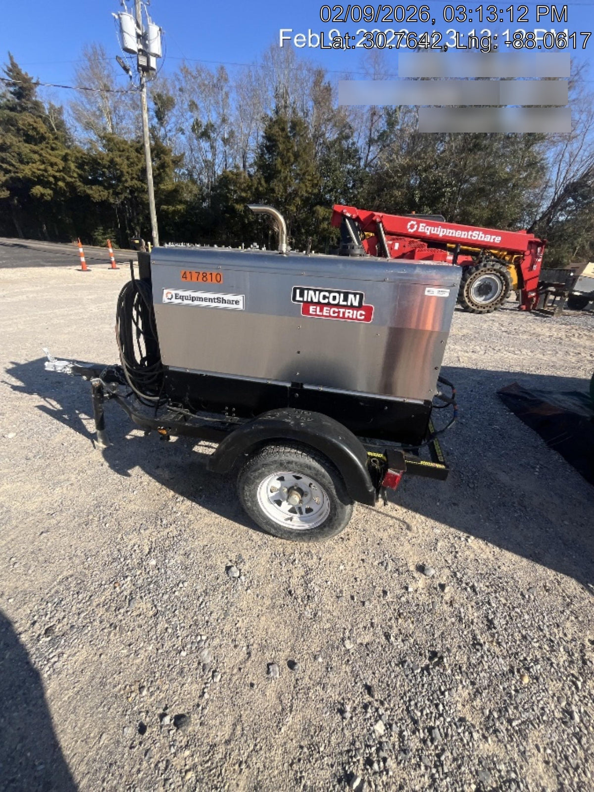 2024 Lincoln Electric LE400 Kubota V1505, Trlr, Cable Rack, Light Kit, ES Decals, T3