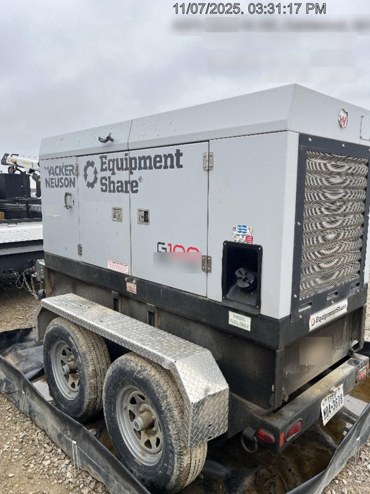 2018 WACKER NEUSON G100