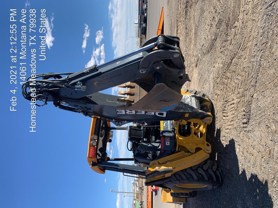 2020 John Deere 310LEP - Extendable Stick Canopy, 4WD, Extendable Stick, Pilot Controls, 2 Way Hydraulics, TAG Manual QC