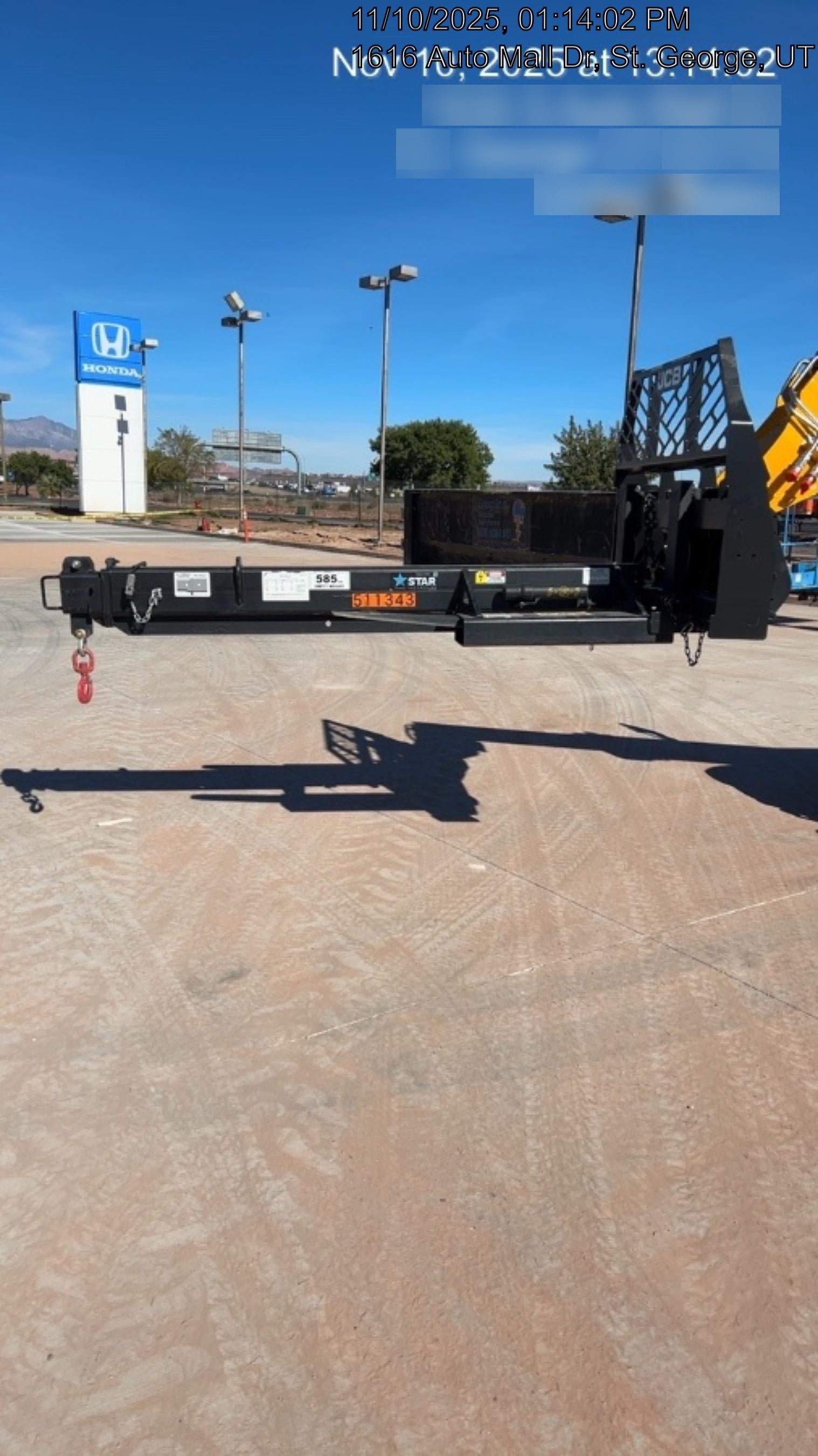 2025 STAR INDUSTRIES M1360B - Star JIB Boom