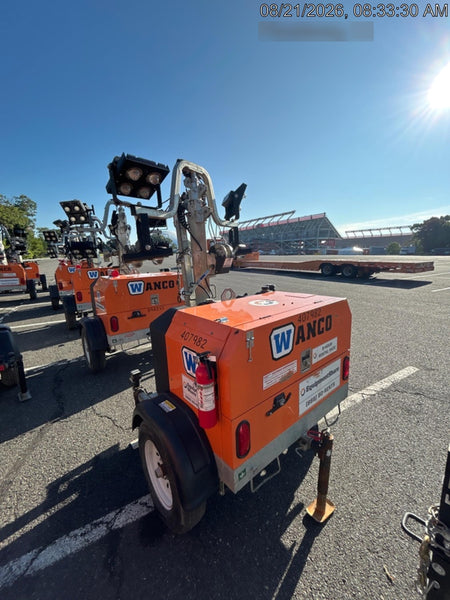 2024 Wanco WLTT-4MM4K Diesel, Deep Sea Controller, Shore Power Plug, Auto Start, (4) 350W LED Floodlights, 4kW Generator, 60 Gal Fuel Tank, 2" Ball, T3