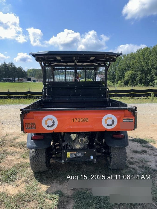 2021 Kubota RTV-X1140W-H Plastic Canopy, Windshield Acrylic Clear, LED Strobe Light, Wire Harness Kit, Back up Alarm