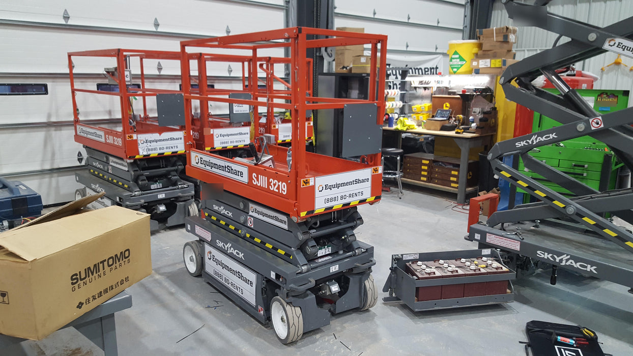 2019 Skyjack SJIII-3219 Standard Options, Trojan Batteries