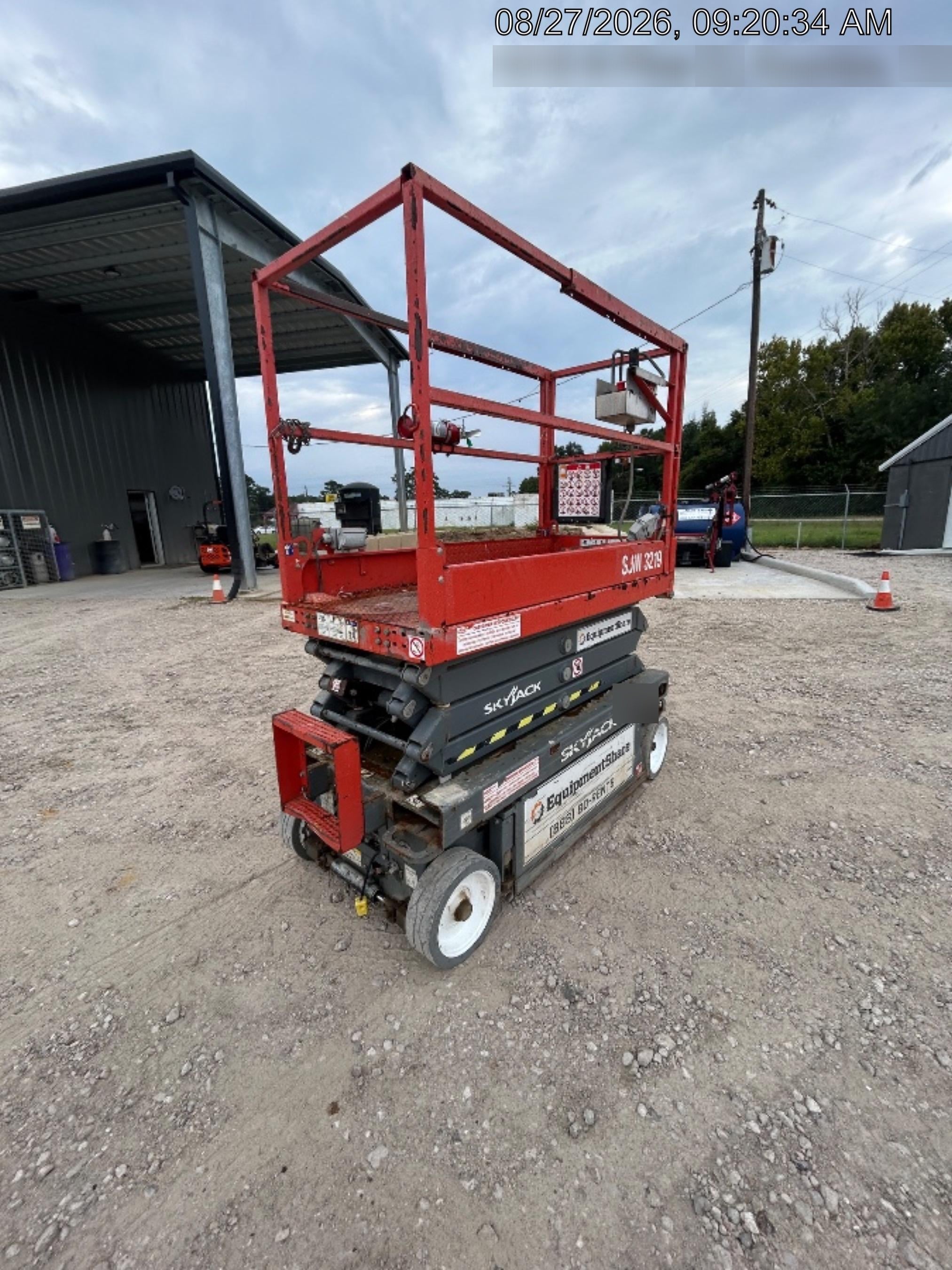 2019 Skyjack SJIII-3219 Standard Options, Trojan Batteries