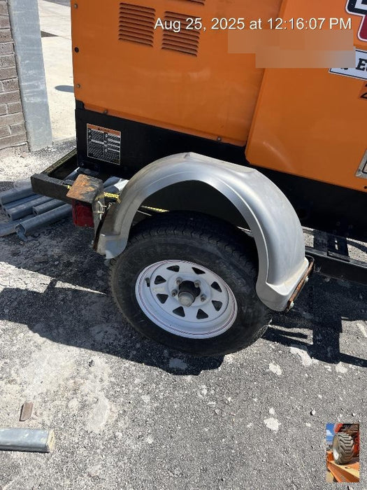 2022 Lincoln Electric LE400 Kubota V1505, Trlr, Cable Rack, Light Kit, ES Decals, T3