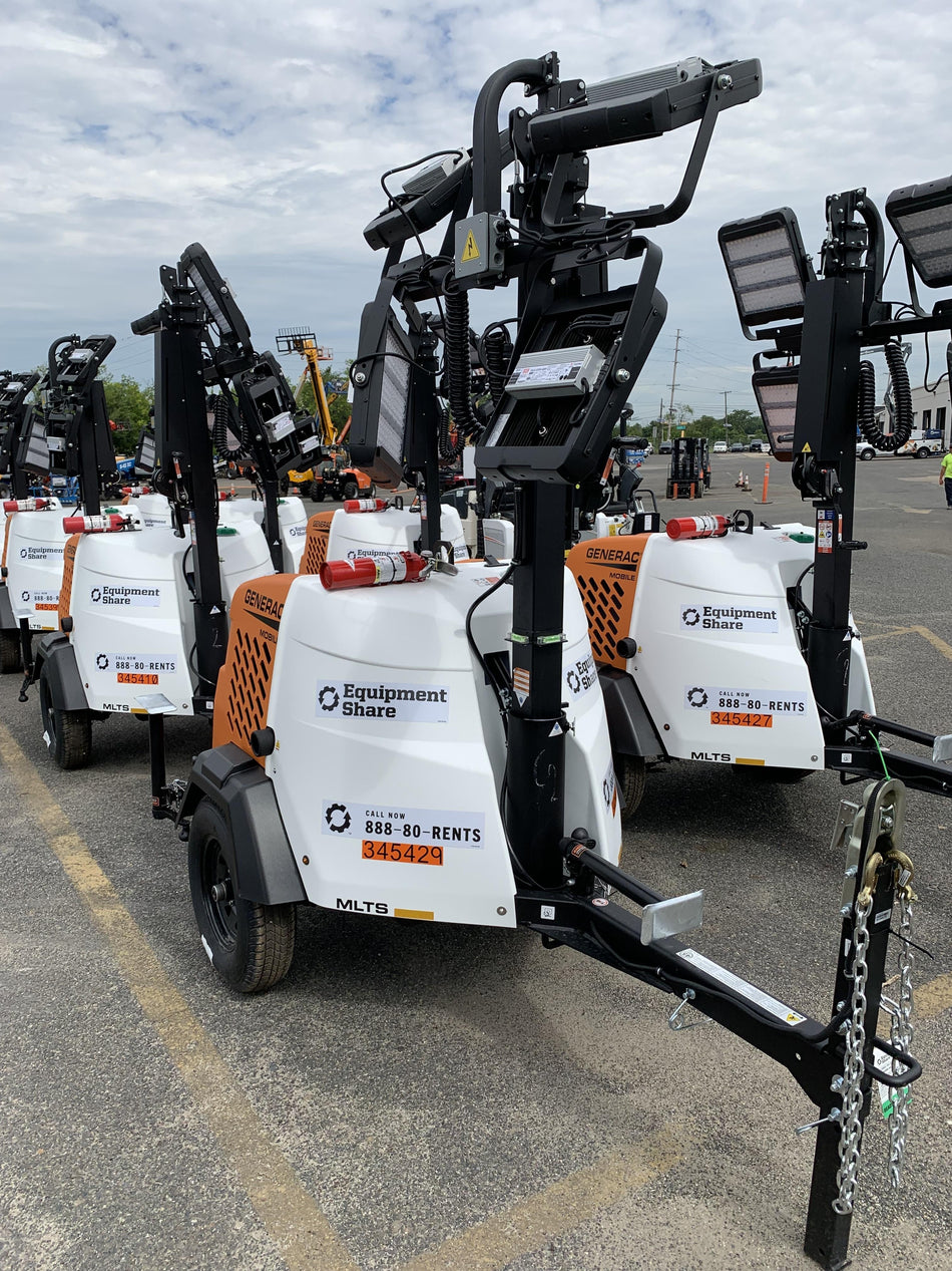 2023 Generac MLT2 Diesel, Flex Switch 120V Input, Powerzone Controller, (4) 320W LED Lights, 4kW Generator, 39.9 Gal Fuel Tank, 2" Ball, T3