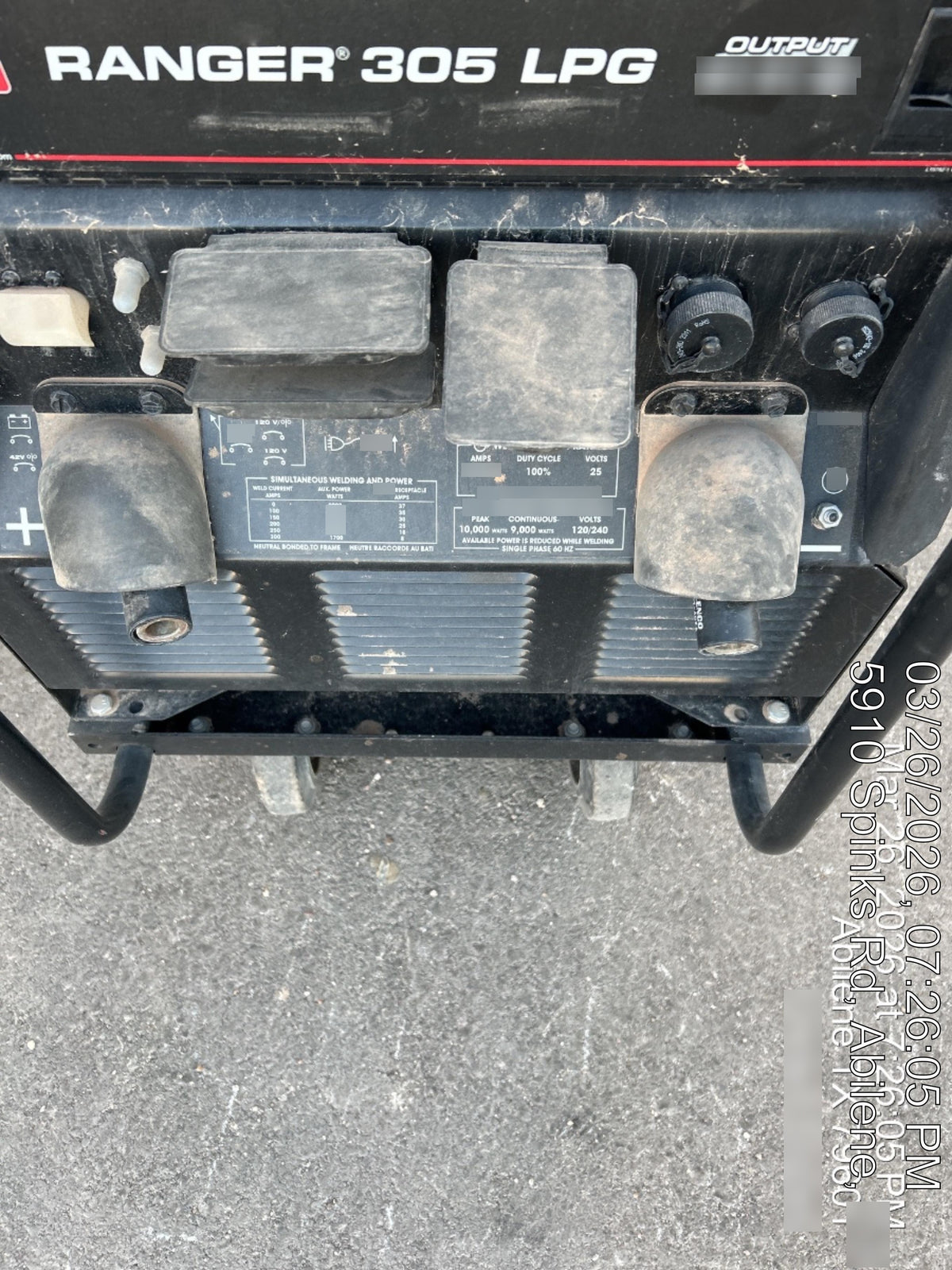 2024 Lincoln Electric Ranger 305 LPG Ranger 305 LPG (KOHLER) ONEPAK K5168-1 Red