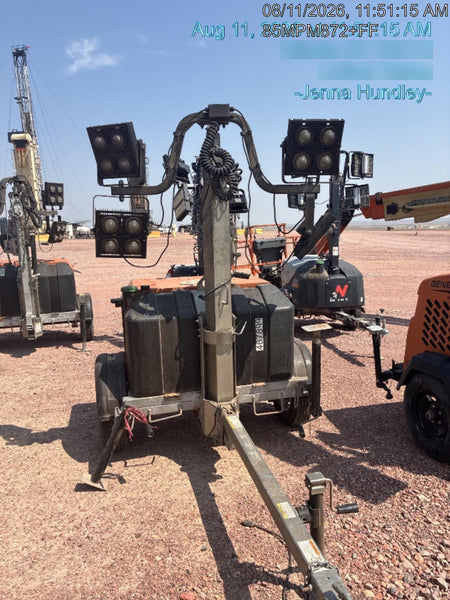 2024 Wanco WLTT-4MM4K Diesel, Deep Sea Controller, Shore Power Plug, Auto Start, (4) 350W LED Floodlights, 4kW Generator, 60 Gal Fuel Tank, 2" Ball, T3