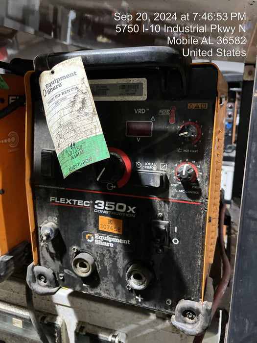 2023 LINCOLN ELECTRIC FLEXTEC 350X