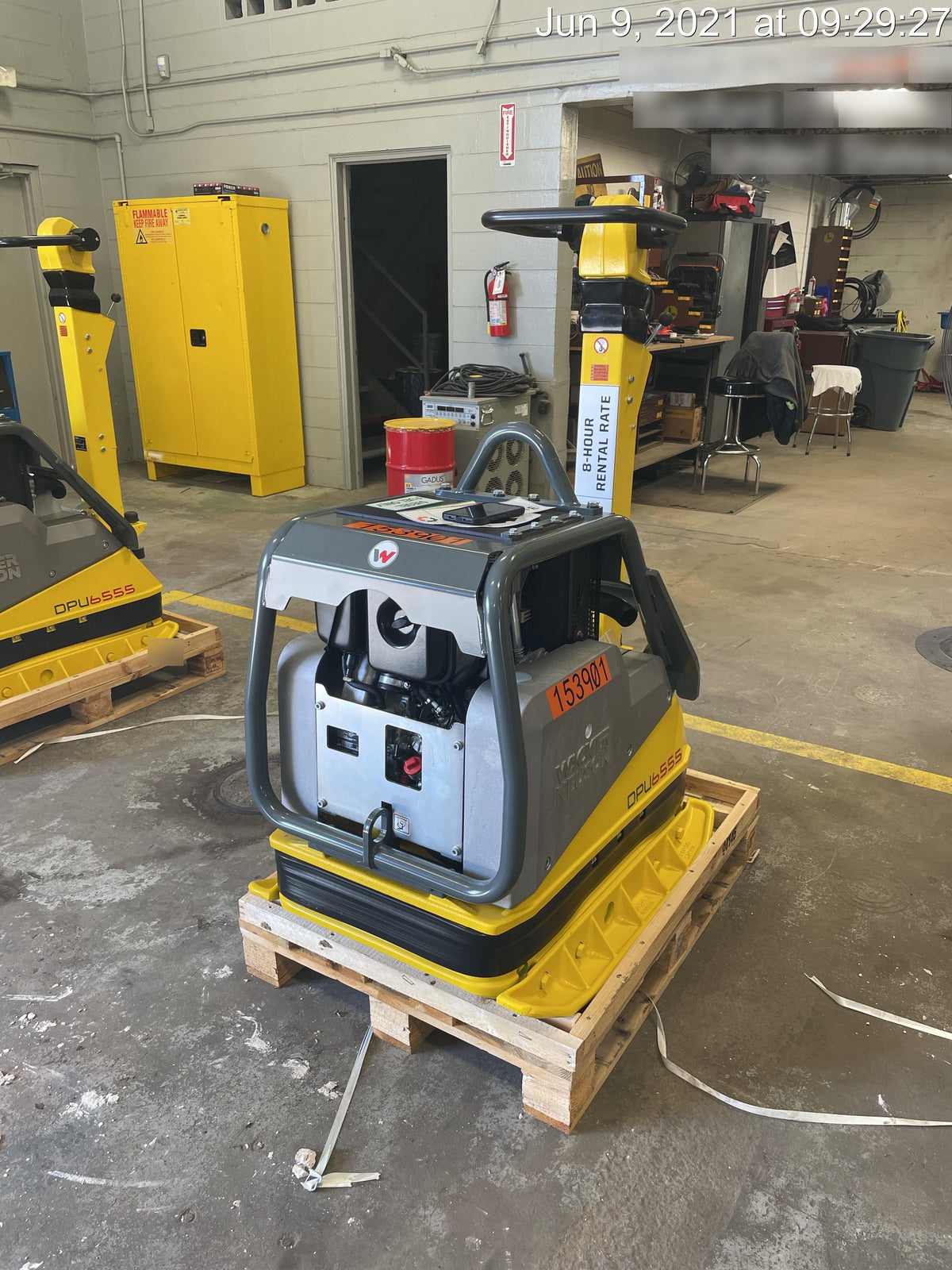 2021 Wacker Neuson DPU6555 DSL Vibroplate