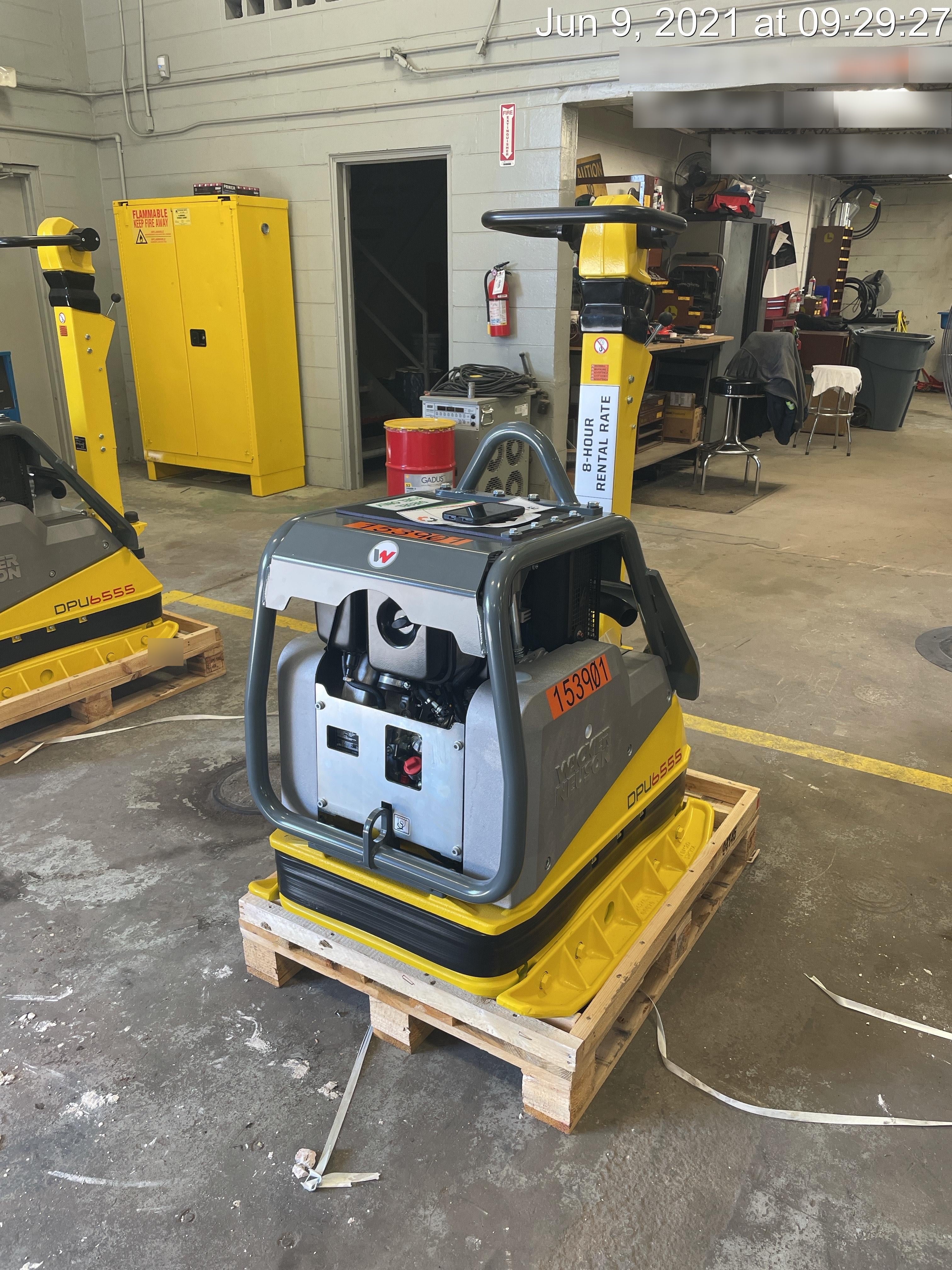 2021 Wacker Neuson DPU6555 DSL Vibroplate