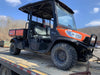 2019 Kubota RTV-X1140W-H 4wd Utility Cart, LED Strobe, Windshield Tempered Glass, Plastic Canopy, Wire Harness Kit, Backup Alarm