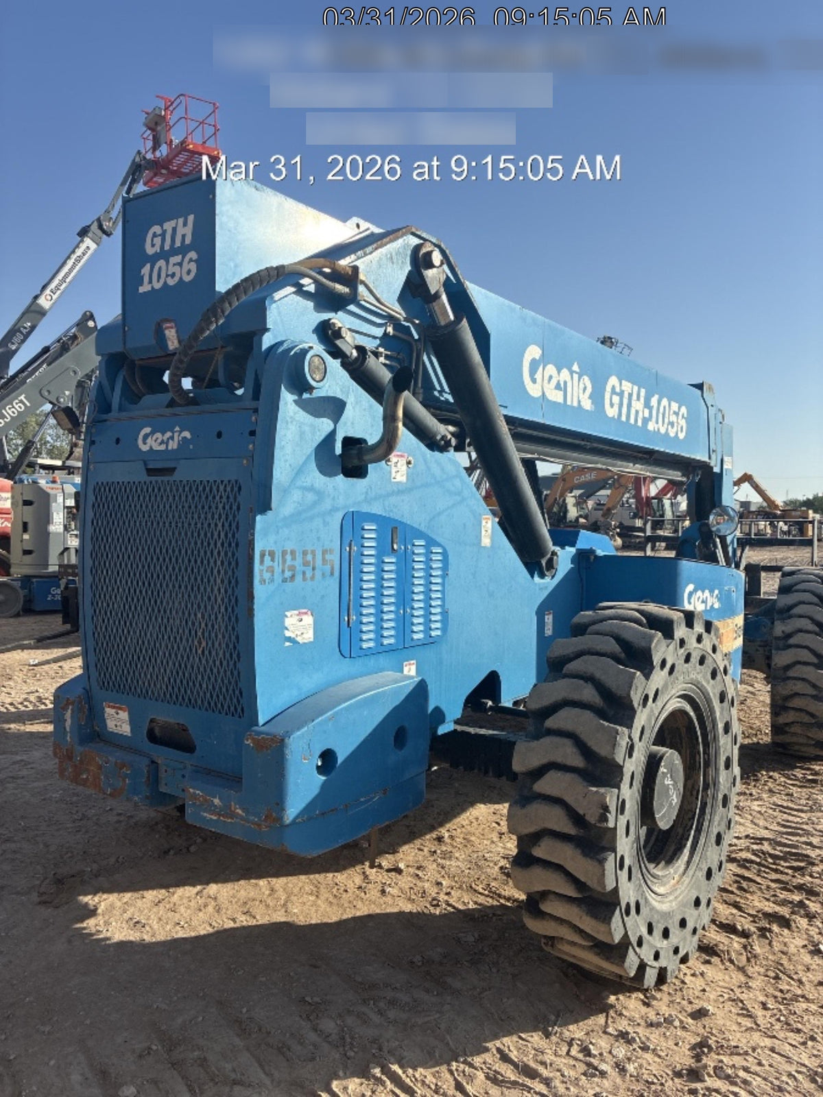 2017 GENIE GTH-1056