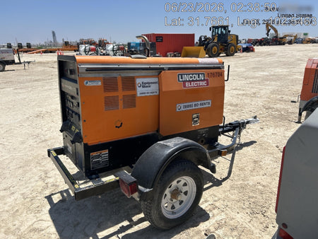 2021 Lincoln Electric Vantage 322 Vantage 322 Ready Pak 3 w/ Decals, ORANGE (includes trailer, cable rack, fender light kit) NO Telematics