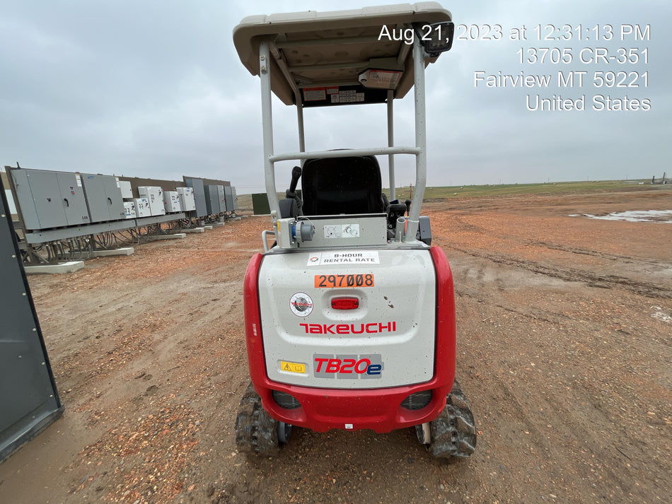2023 TAKEUCHI TB20e