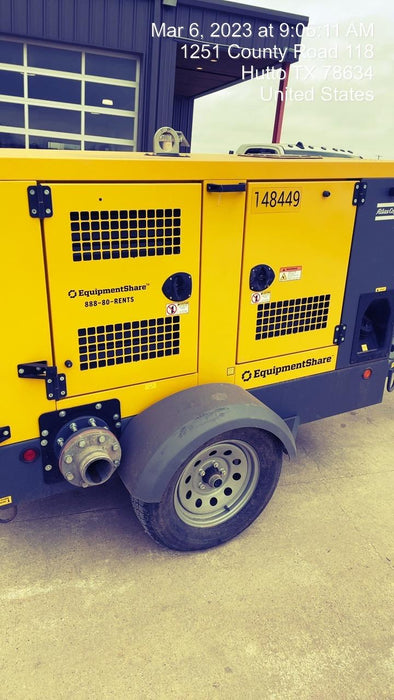 2021 ATLAS COPCO PAS 100 HF CS Enclosed