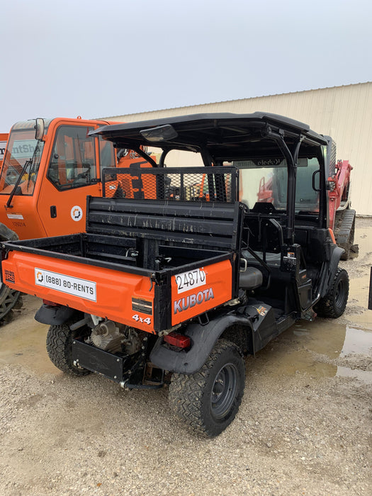2021 Kubota RTV-X1140W-H Plastic Canopy, Windshield Acrylic Clear, LED Strobe Light, Wire Harness Kit, Back up Alarm