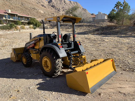 2020 John Deere 210LEP Canopy, 4WD, Second rear hydraulic cylinder, Light Package, Wheel weights