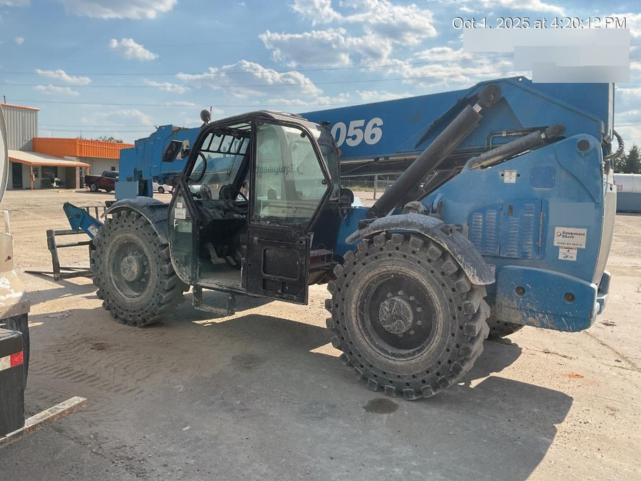 2018 Genie GTH-1056 Genie GTH-1056 w/Enclosed Cab w/HVAC, Work Lights, Solid Tires, Beacon, 60" Carriage and Forks