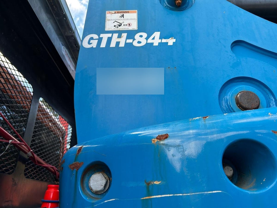 2018 Genie GTH-844 GTH-844 w/Open ROPS, Solid Tires, beacon/work lights, 60" carriage/forks
