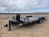 2025 TEXAS PRIDE TRAILERS 21' Lowboy Gravity Tilt Bed 14K Bumper Pull Trailer